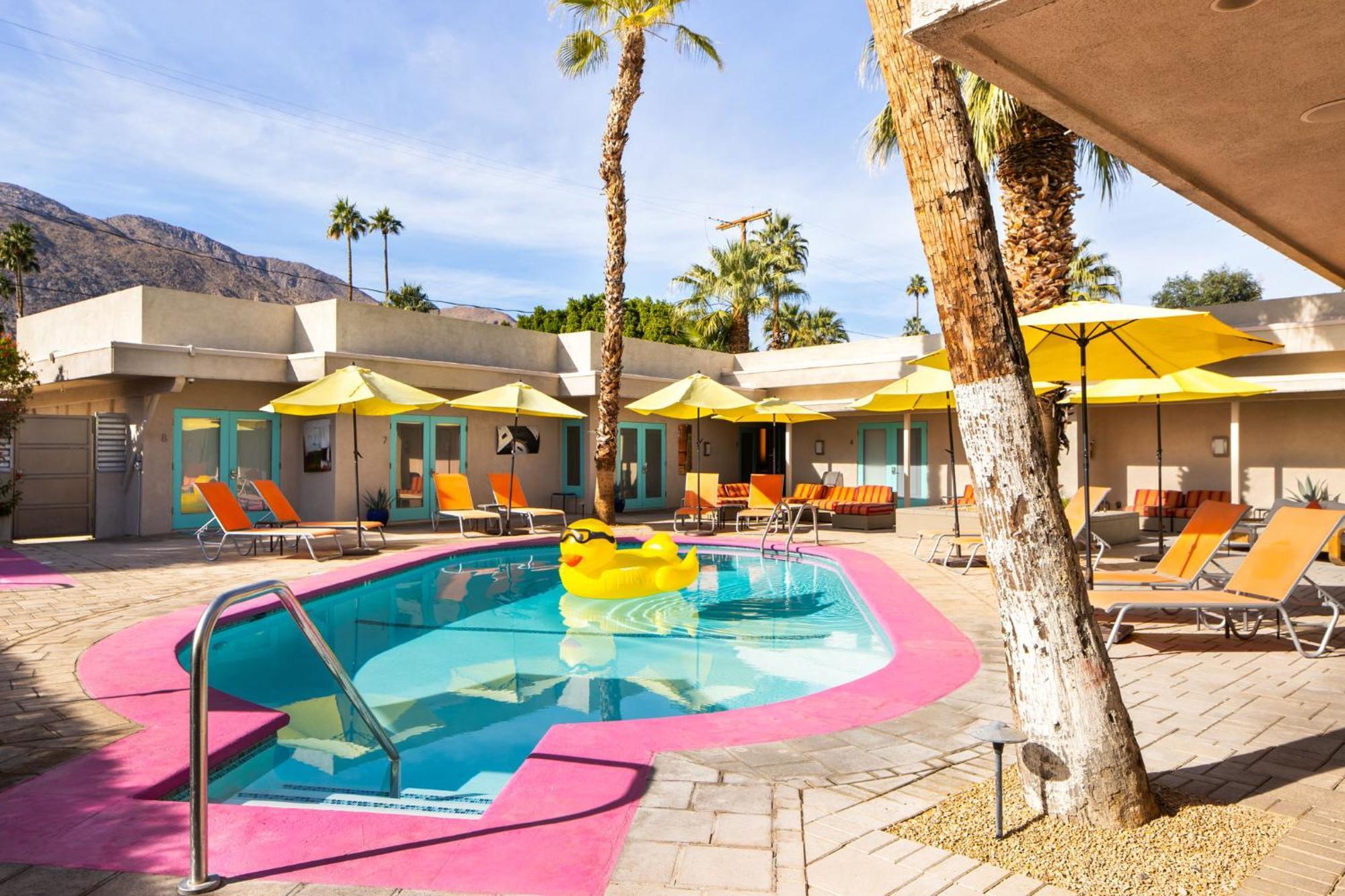 Hotel El Noa Noa Palm Springs Exteriér fotografie