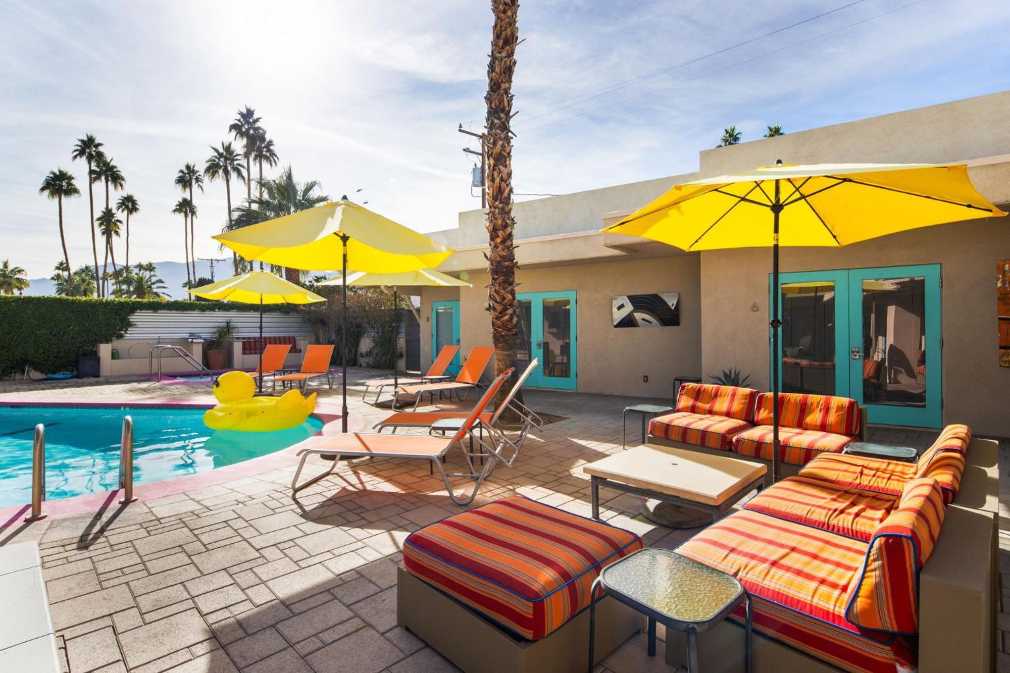 Hotel El Noa Noa Palm Springs Exteriér fotografie
