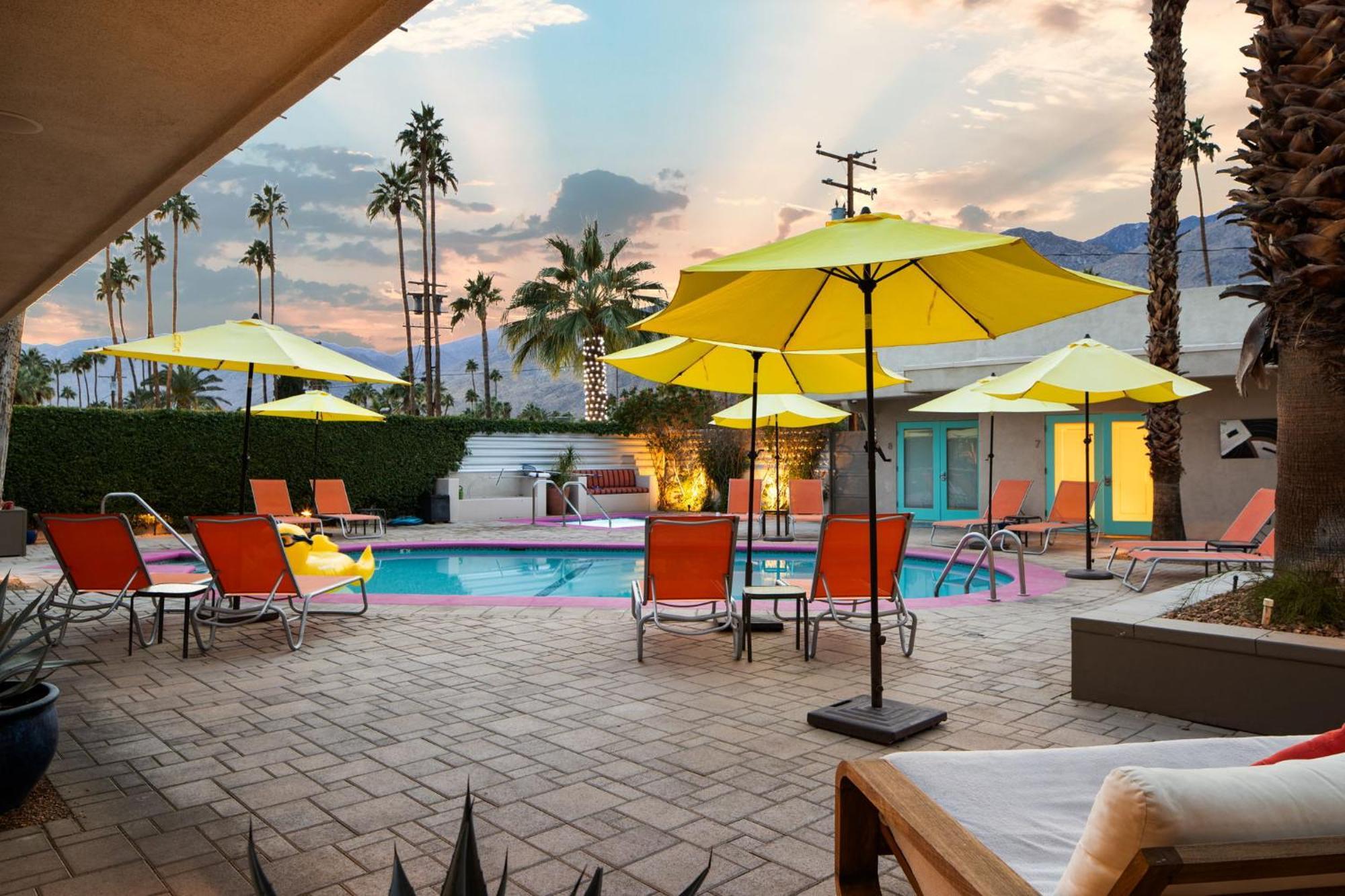 Hotel El Noa Noa Palm Springs Exteriér fotografie
