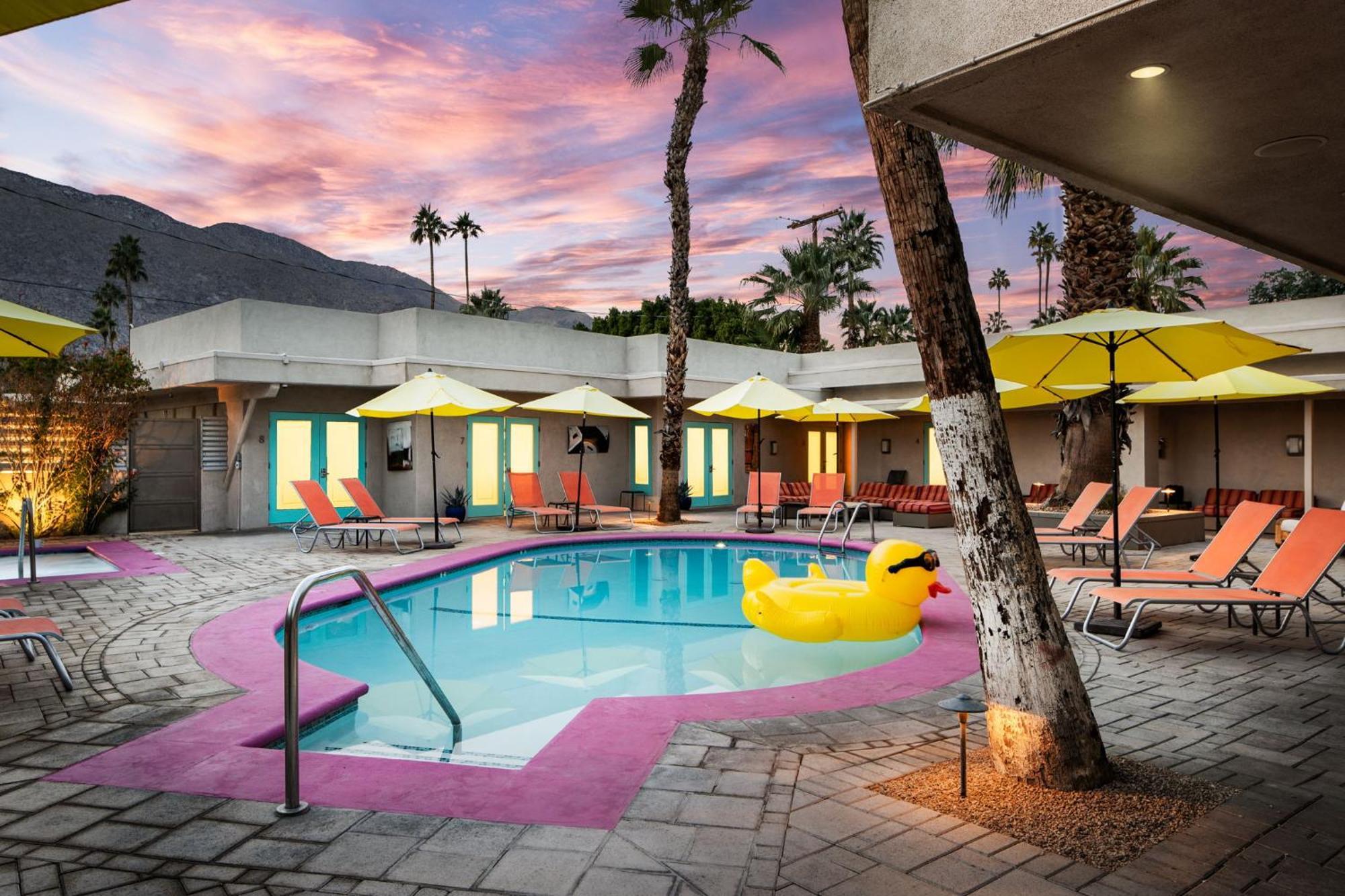 Hotel El Noa Noa Palm Springs Exteriér fotografie