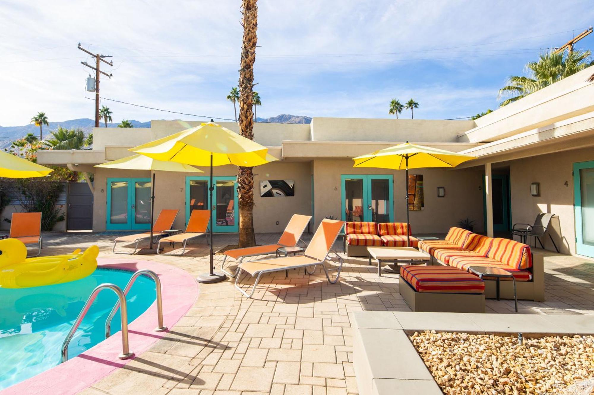 Hotel El Noa Noa Palm Springs Exteriér fotografie