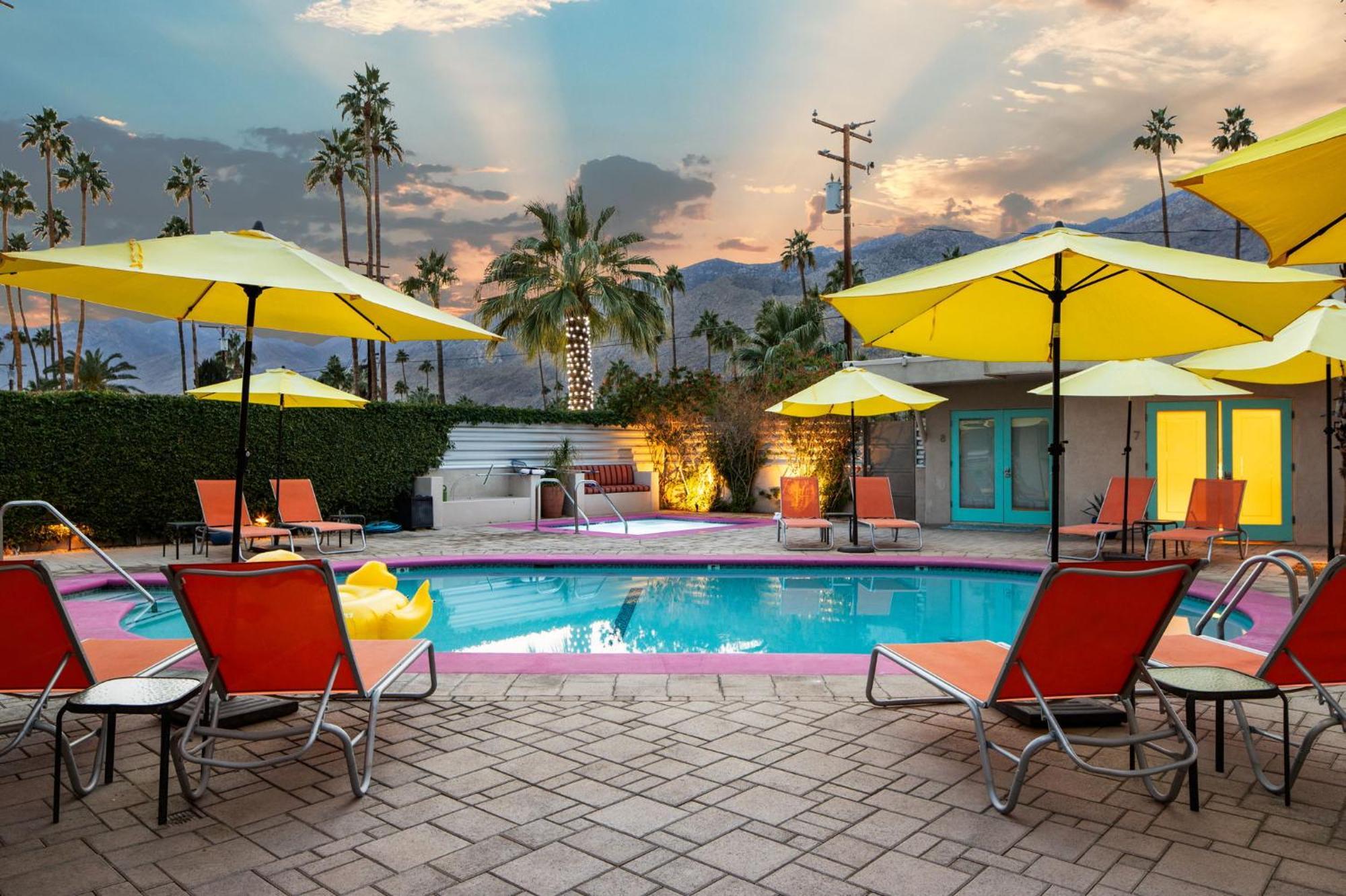 Hotel El Noa Noa Palm Springs Exteriér fotografie