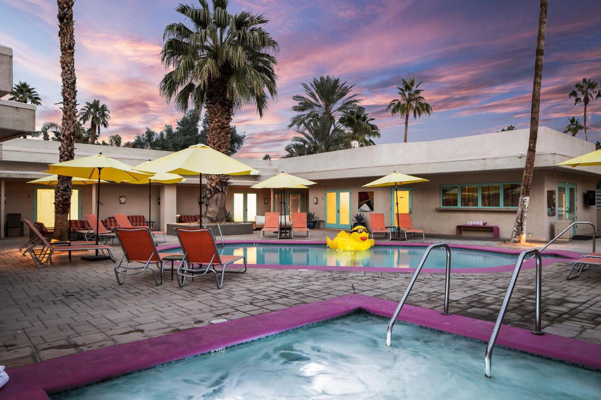 Hotel El Noa Noa Palm Springs Exteriér fotografie